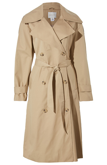 Longline Trench Coat Slide 1