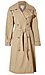 Longline Trench Coat Thumb 1