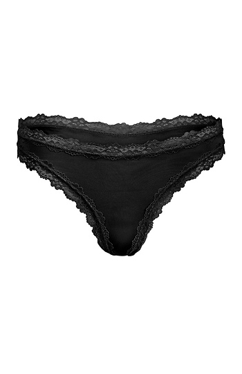 Amara Thong Black Plus Slide 1