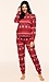 Womens PJ Novelty Red Thumb 2