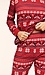 Womens PJ Novelty Red Thumb 4