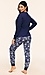 Womens PJ Convo Blue Thumb 3