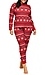 Womens PJ Novelty Red Plus Thumb 1