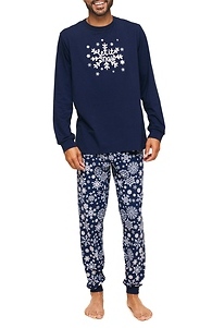 Mens PJ Convo Blue Plus Slide 1